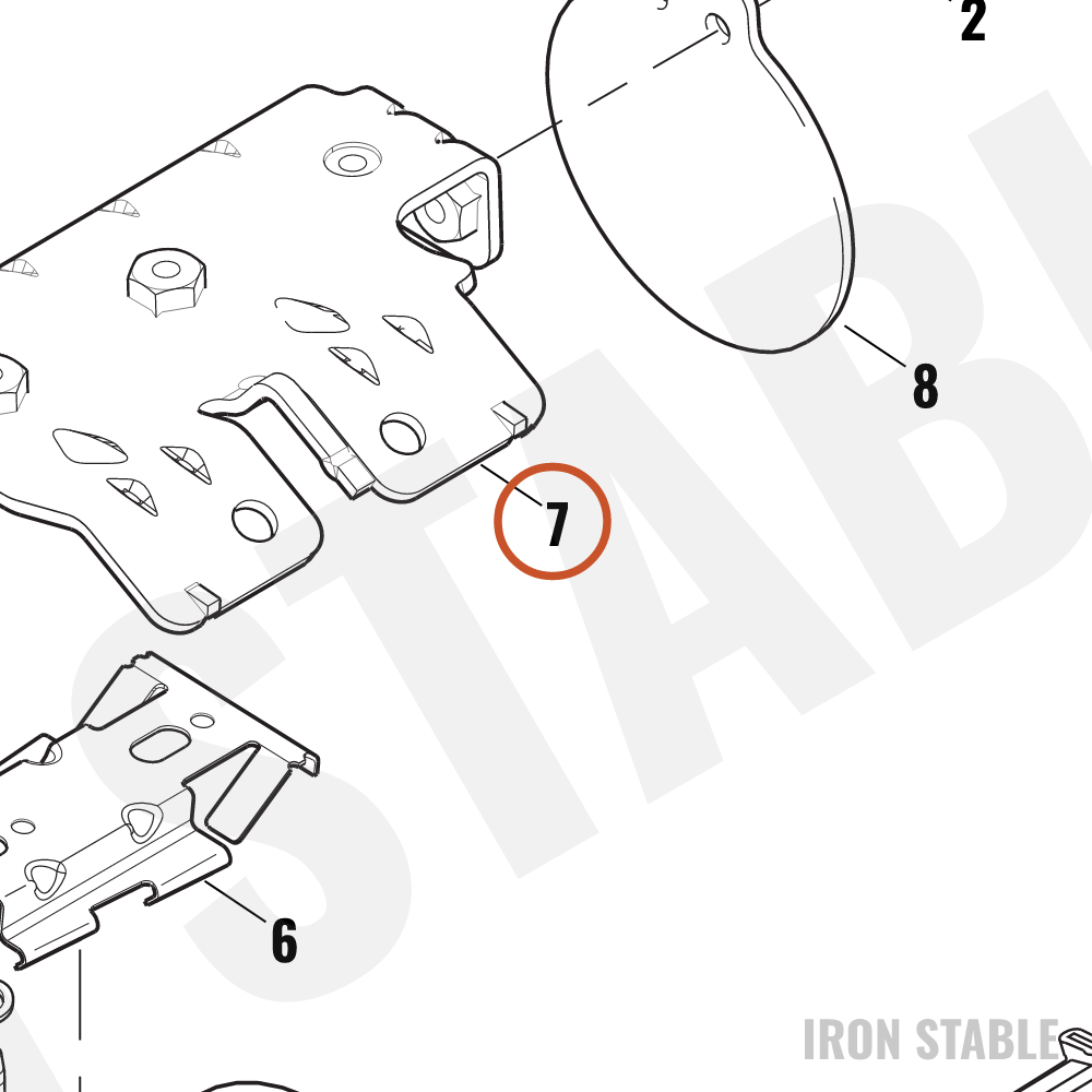 Harley-Davidson Bracket Assembly, Rr Caliper