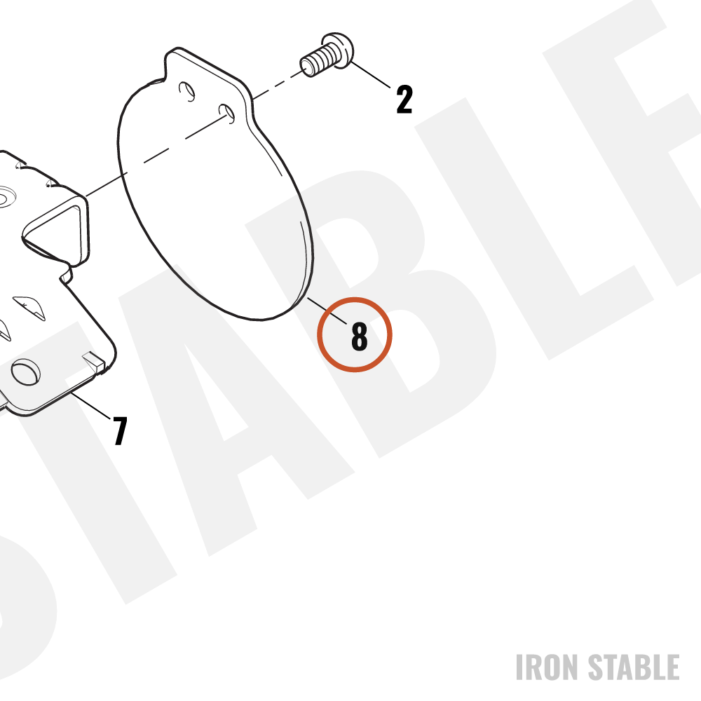 Harley-Davidson Kit-Pad, Rr Caliper, Xl