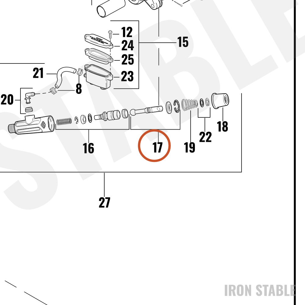 Harley-Davidson Kit - Pushrod, Vrsc