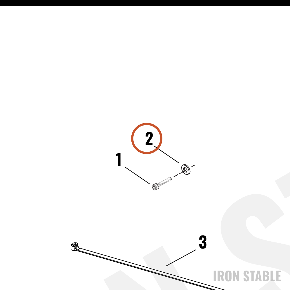 Harley-Davidson Bracket Assembly, Rr Caliper/Black