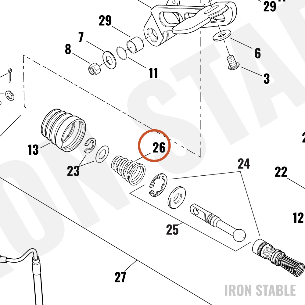 Harley-Davidson Spring, Pedal Return