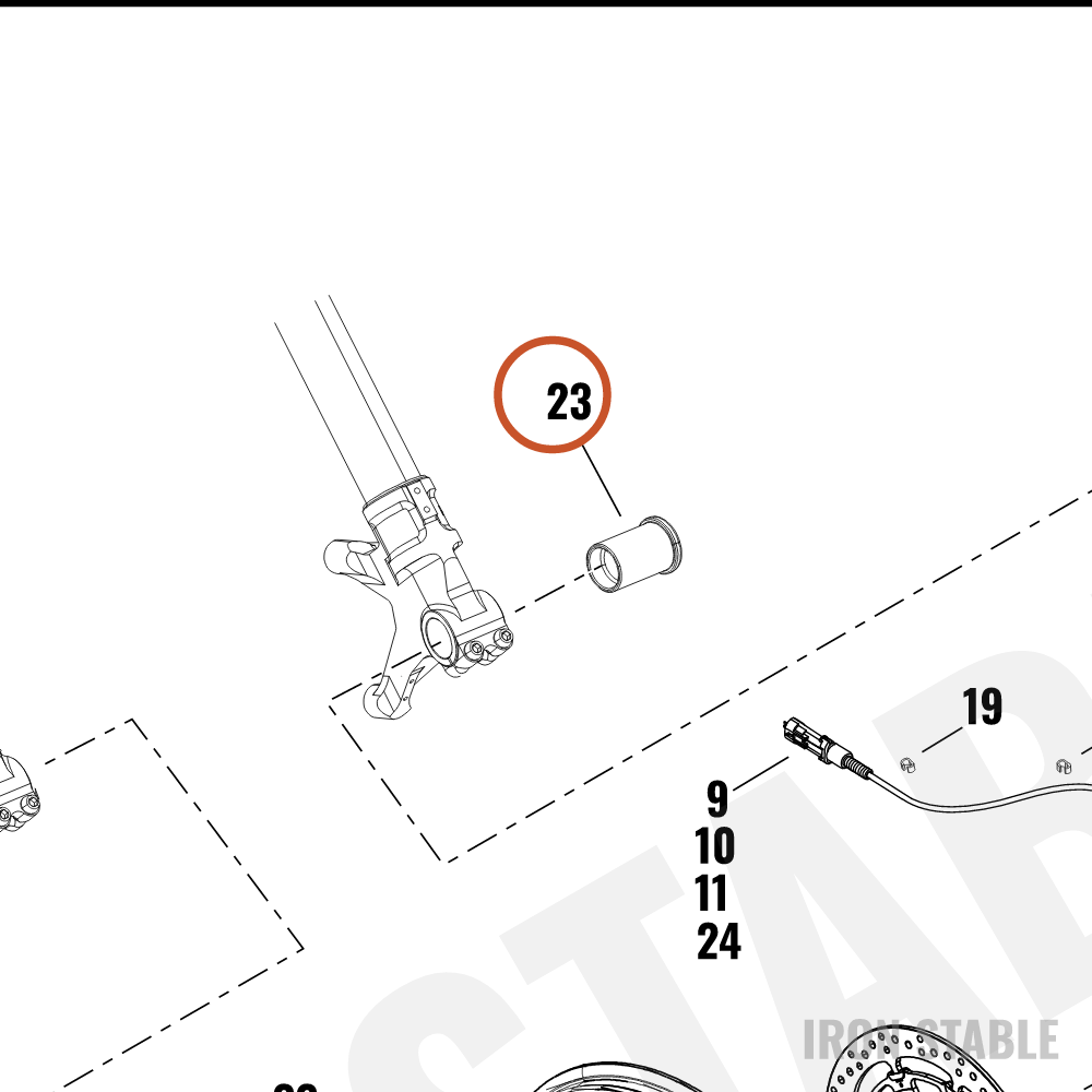 Harley-Davidson Nut, Axle, 131rr