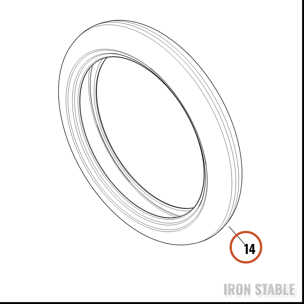Harley-Davidson Tire, Fr, 100/80-17, Mich, Co-Bran