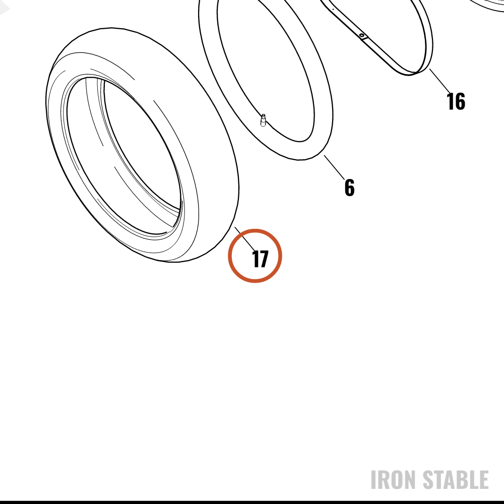 Harley-Davidson Tire, Rr, X