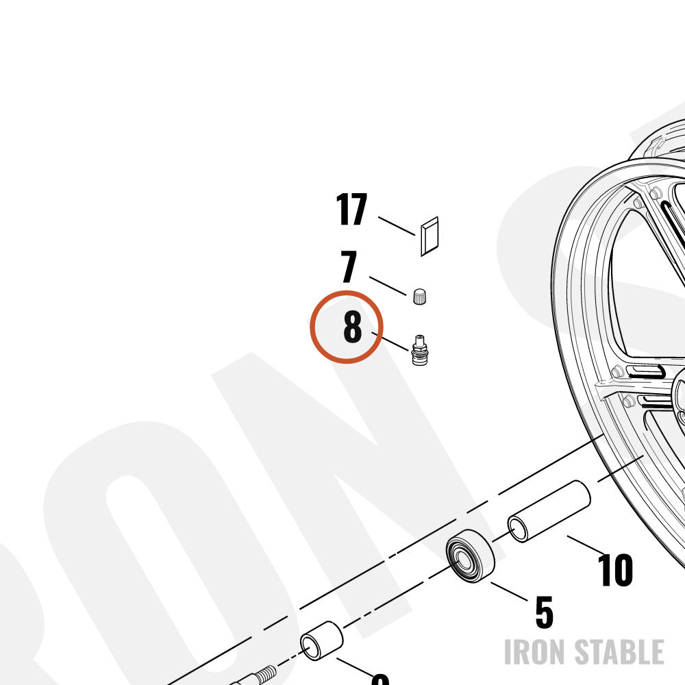 Harley-Davidson Assembly, Valve Stem