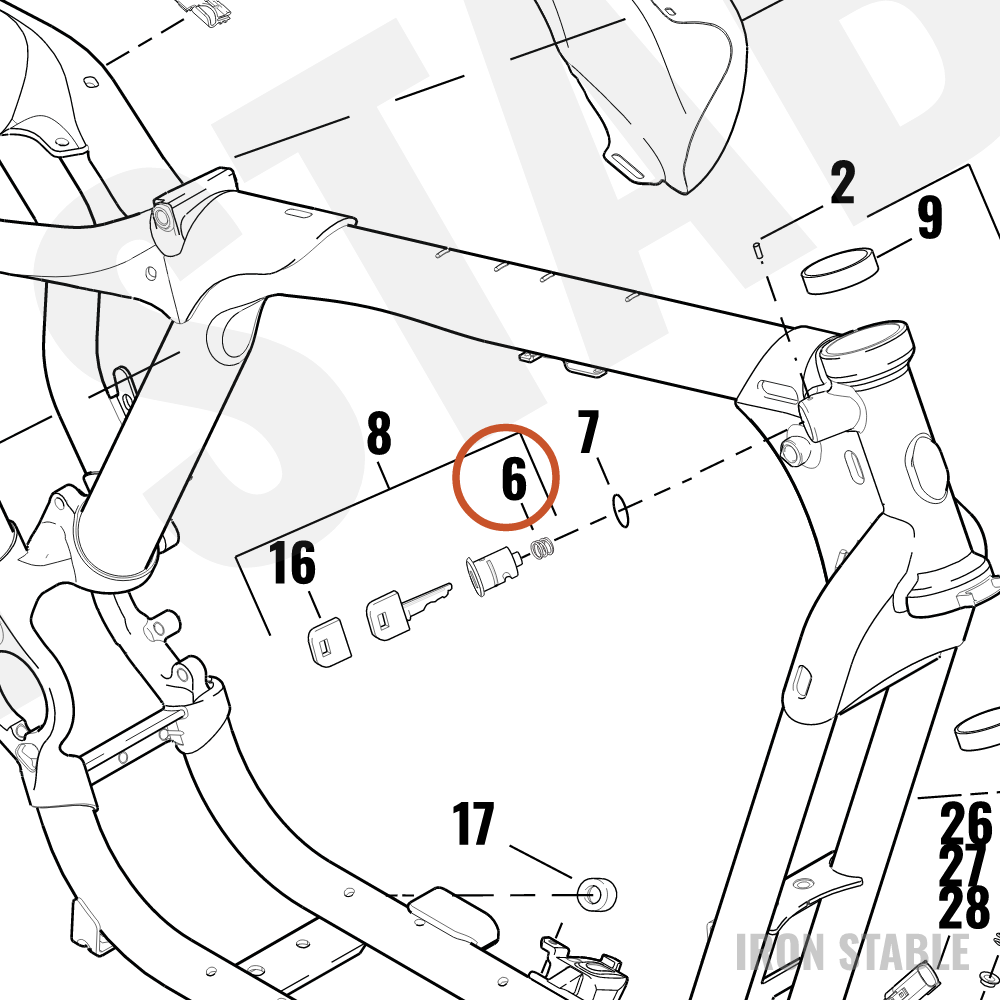 Harley-Davidson Spring, Forklock, Hdi