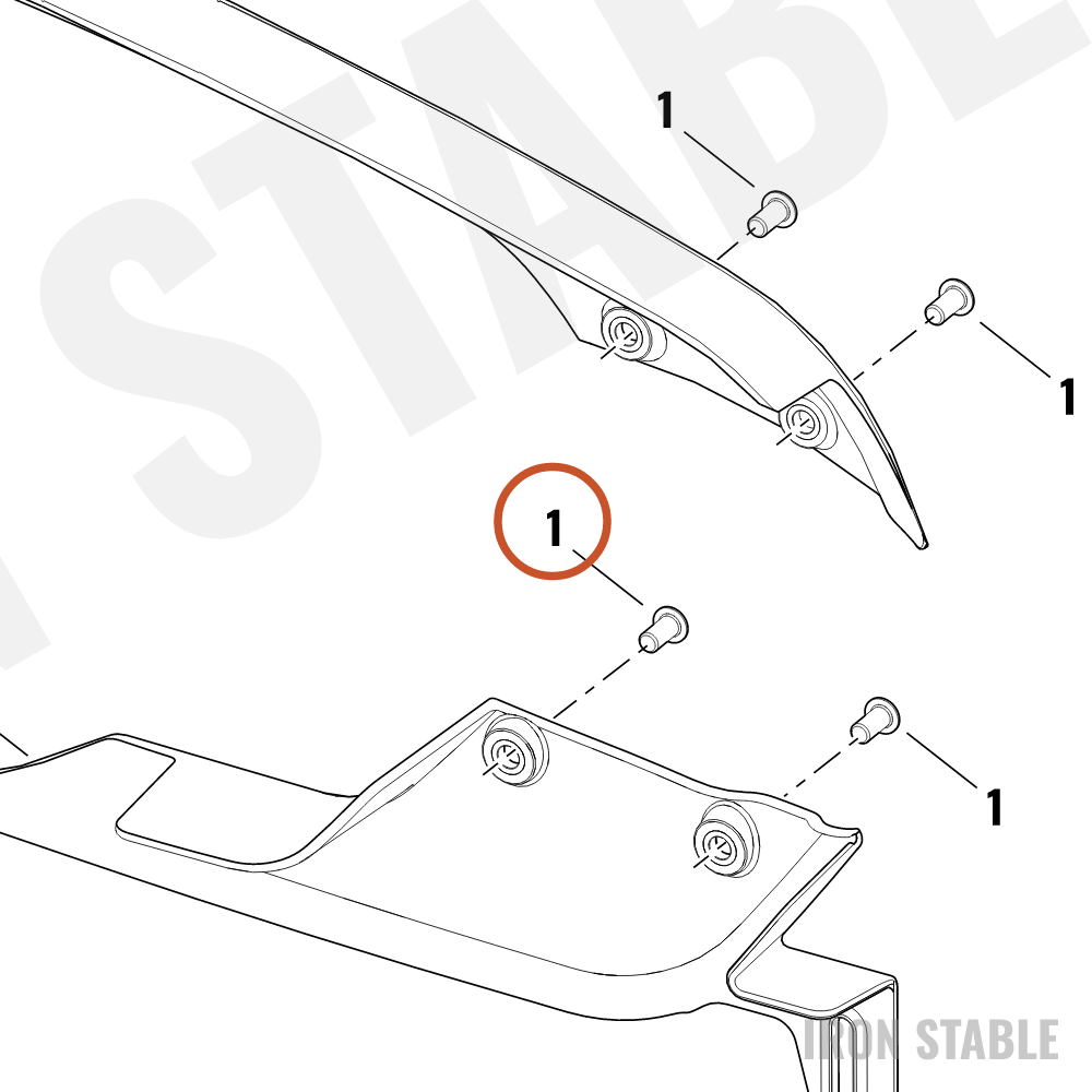 Harley-Davidson Screw, Hexsc, Btn Hd