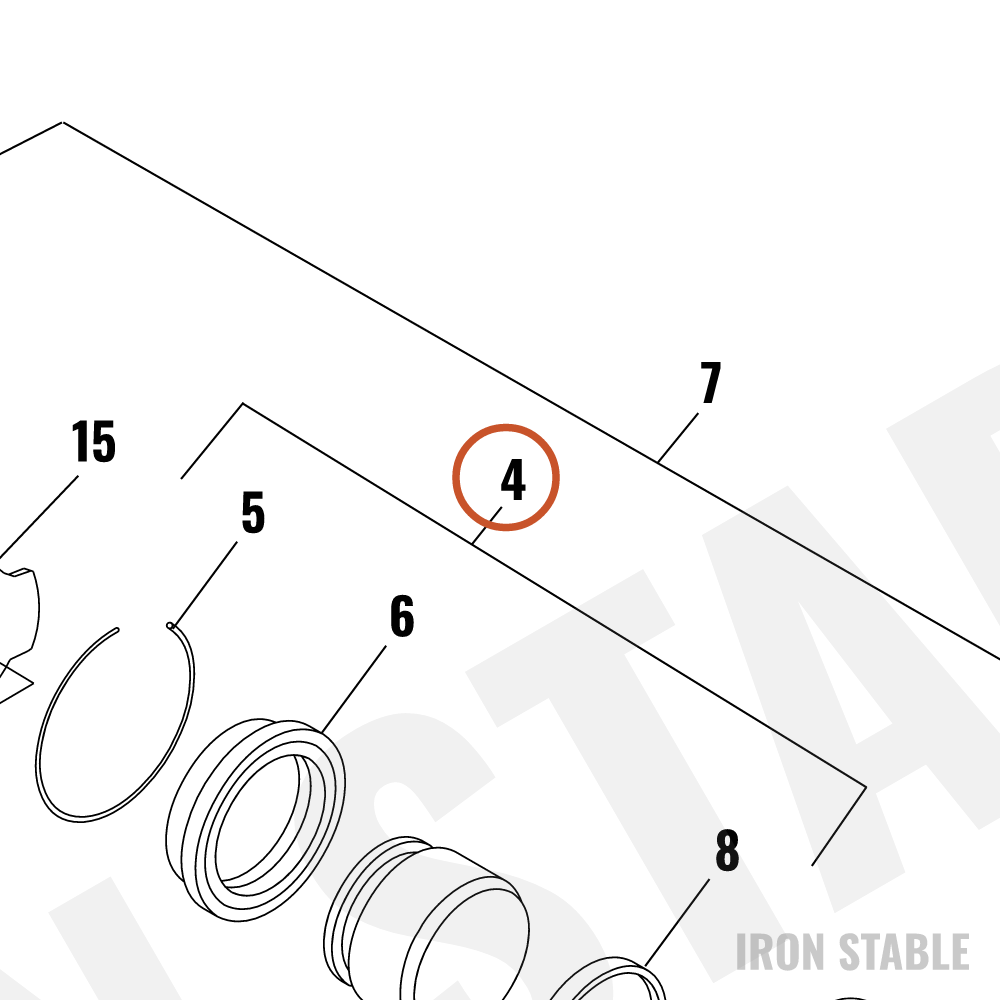 Harley-Davidson Kit-Service, Piston