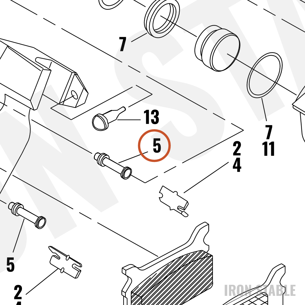 Harley-Davidson Bushing Mounting