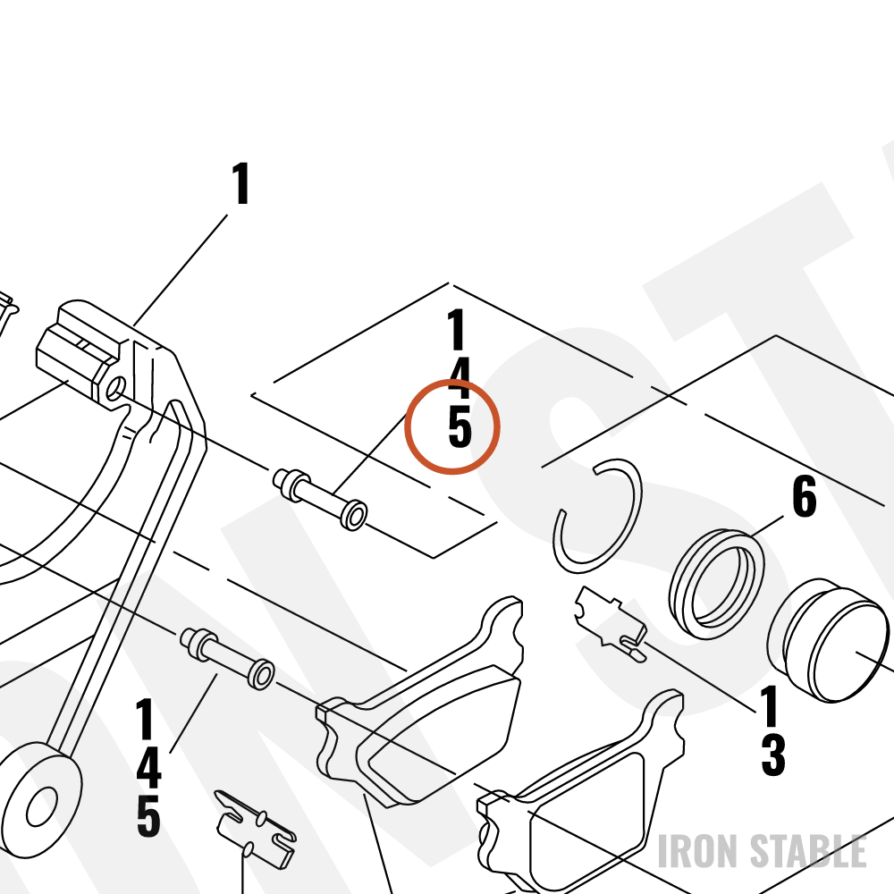 Harley-Davidson Mounting Service Kit