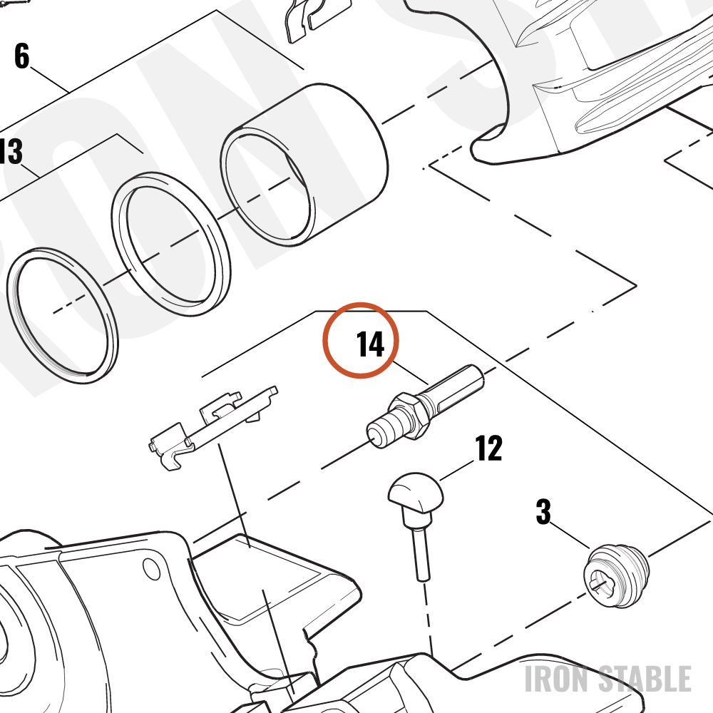 Harley-Davidson Pin Bolt