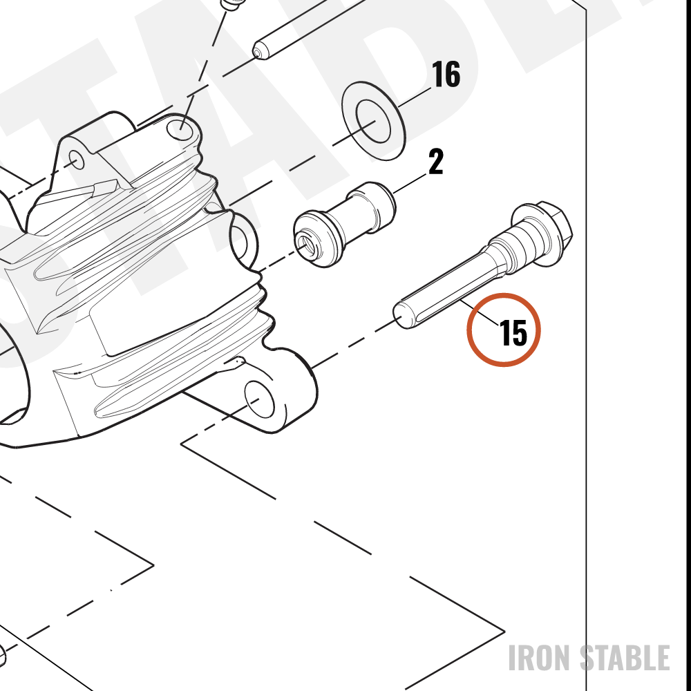 Harley-Davidson Pin Bolt