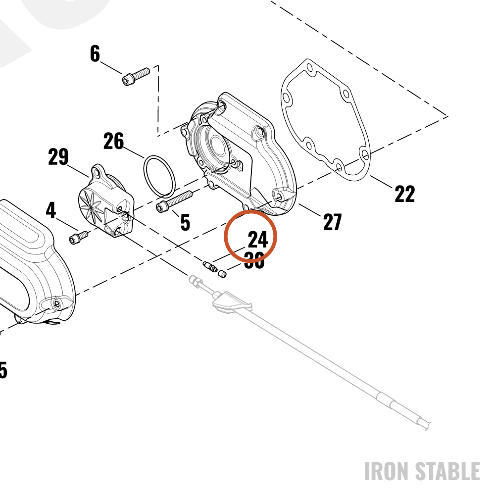 Harley-Davidson Bleeder Screw