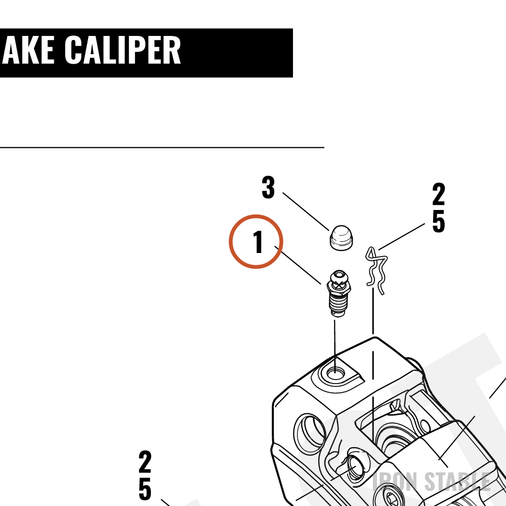 Harley-Davidson Bleeder Screw
