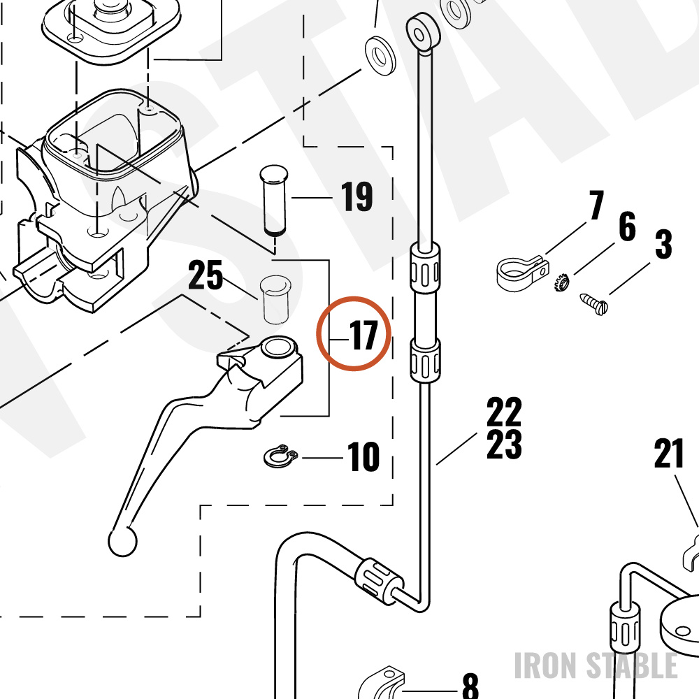 Harley-Davidson Front Brake Lever