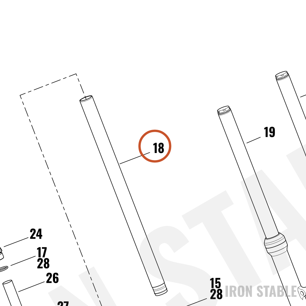 Harley-Davidson Fork Tube