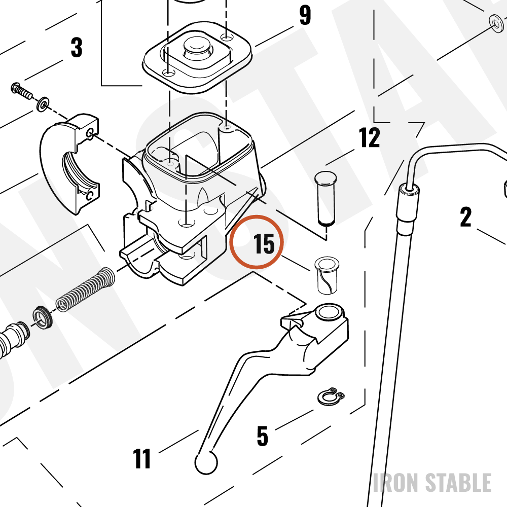 Harley-Davidson Bushing, Pivot