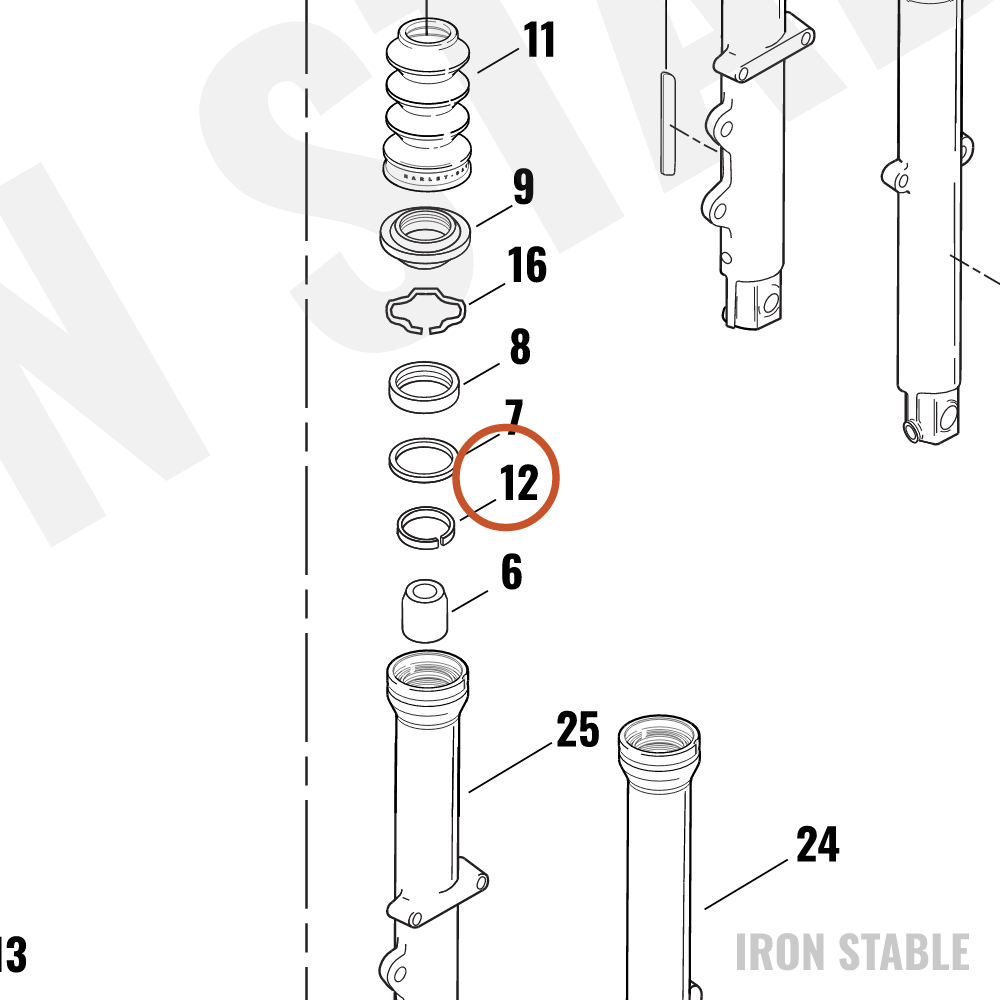 Harley-Davidson Guide Bushing