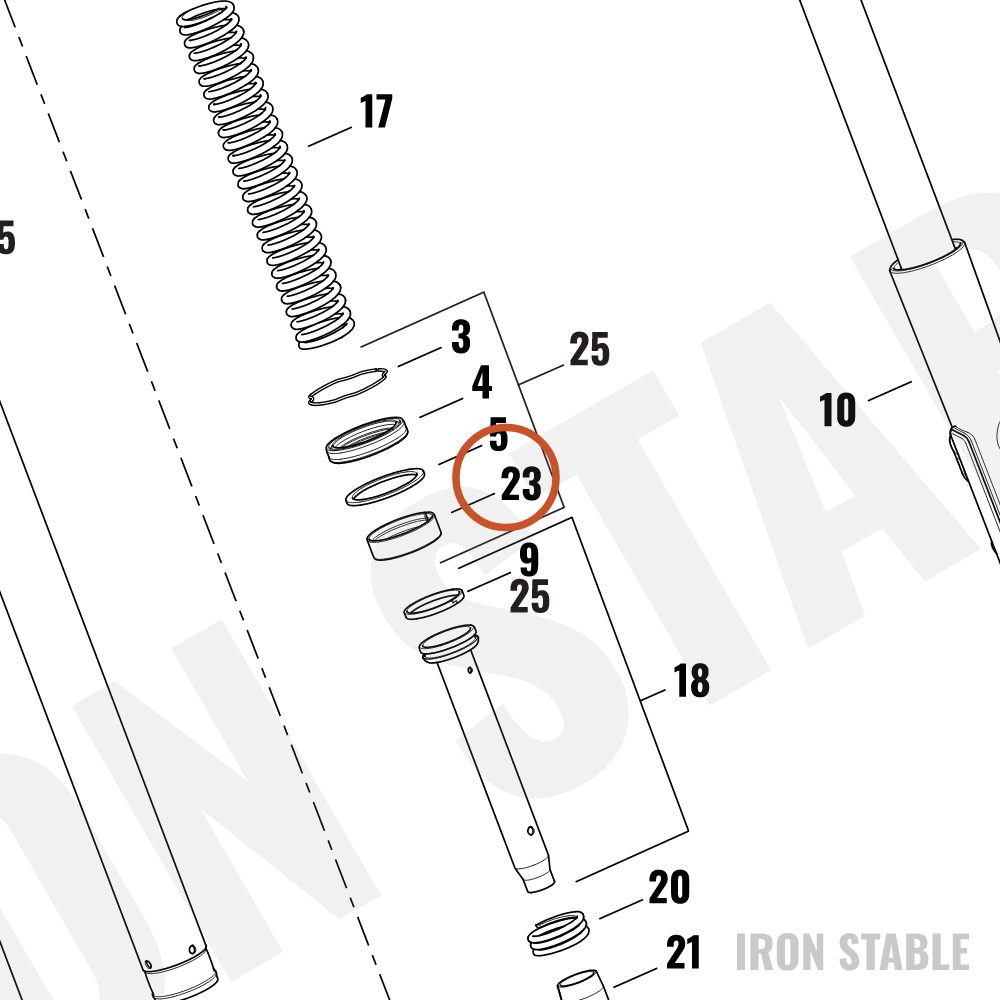 Harley-Davidson Fr Tlscp Fork Sub-Component, Guide