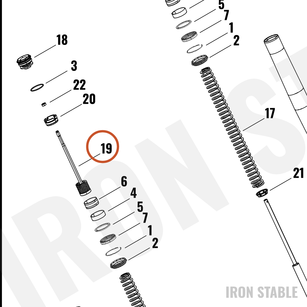 Harley-Davidson Fr Tlscp Fork Sub-Component, Joint