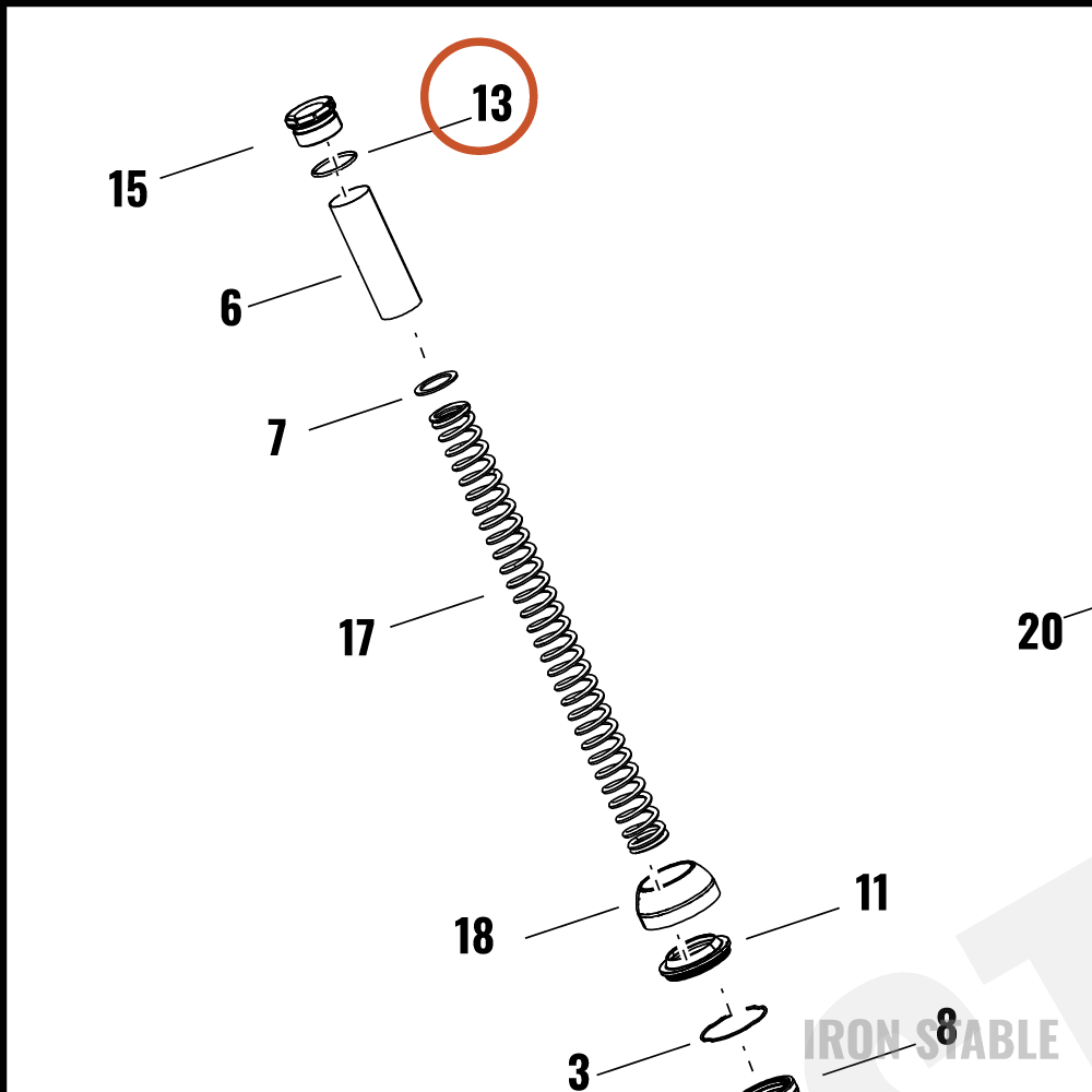 Harley-Davidson Fr Tlscp Fork Sub-Component, O-Ring