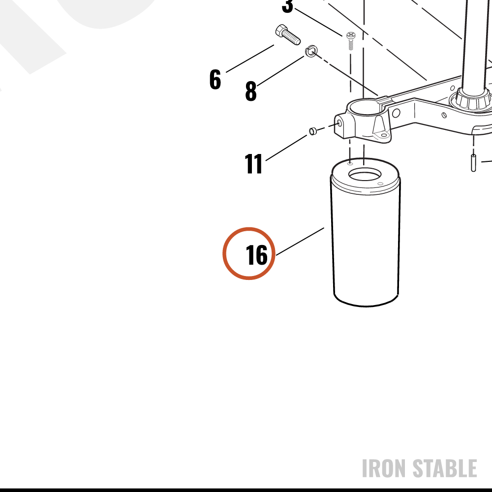 Harley-Davidson Kit Cover Front Fork Tube Black