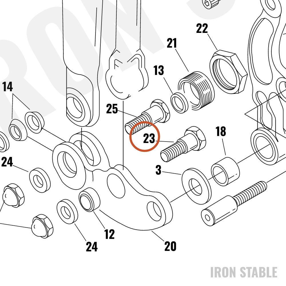 Harley-Davidson Pivot Stud Spring Kit