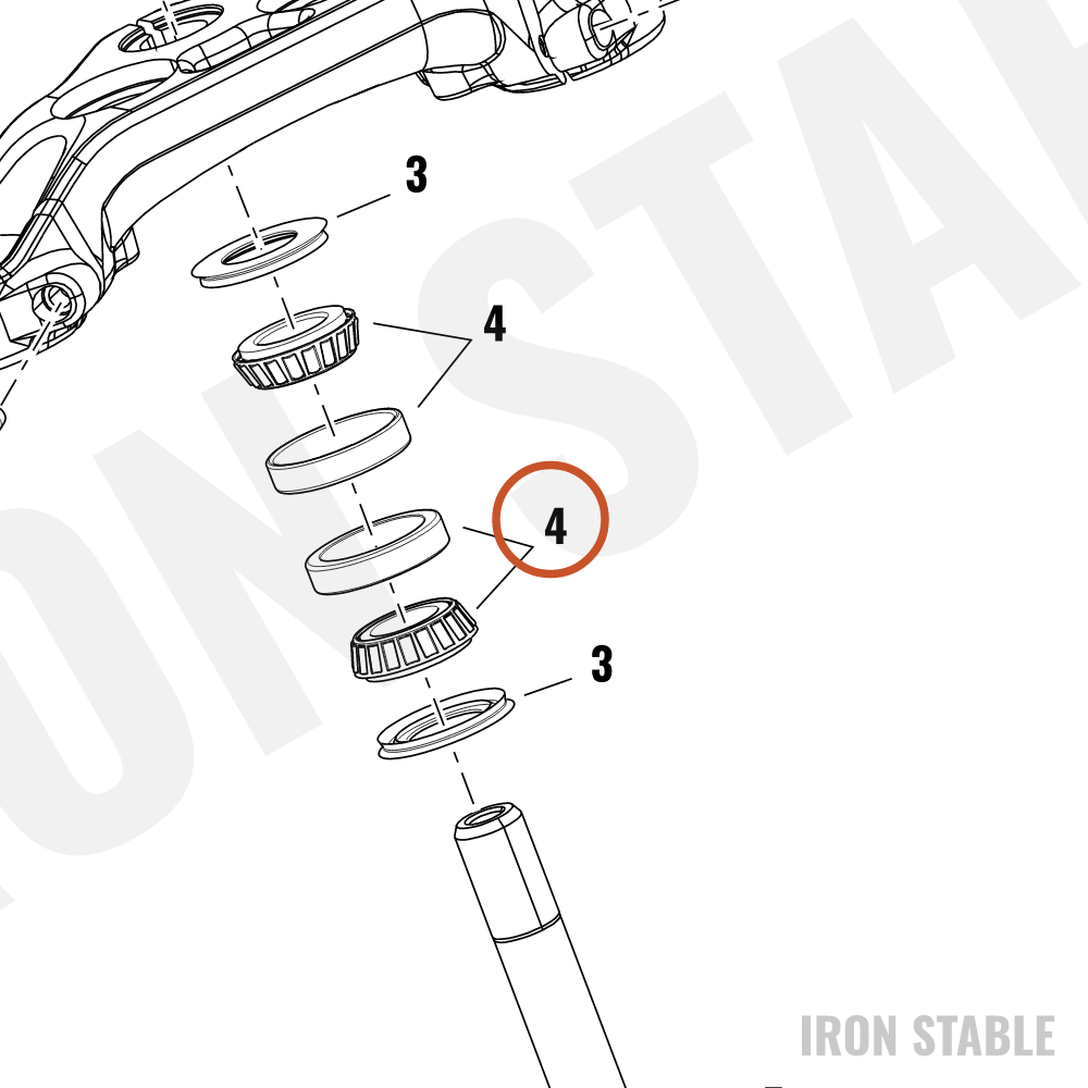 Harley-Davidson Kit, Strg, Steering Head