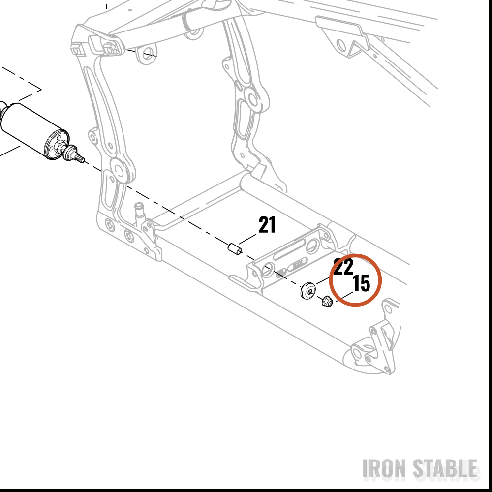 Harley-Davidson Flange Nut