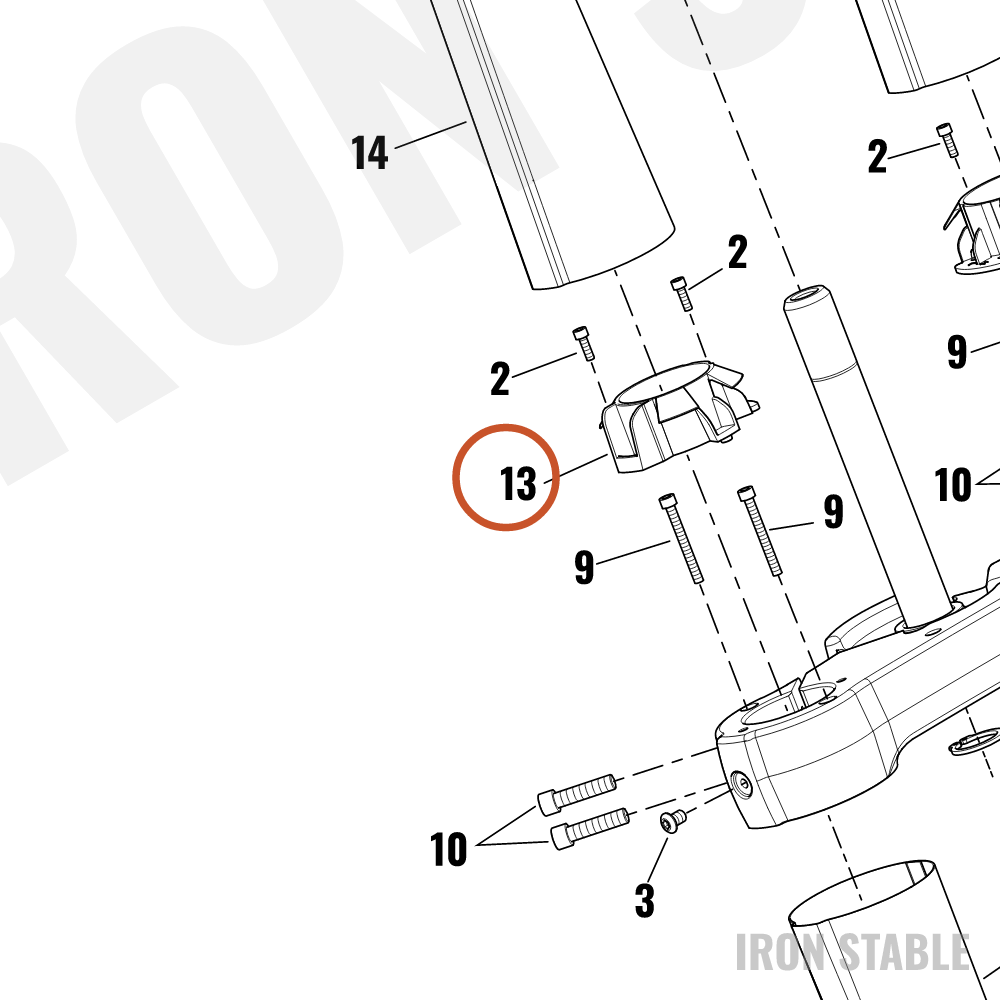 Harley-Davidson Fr Spnsn/Strg Misc Component, Cover B