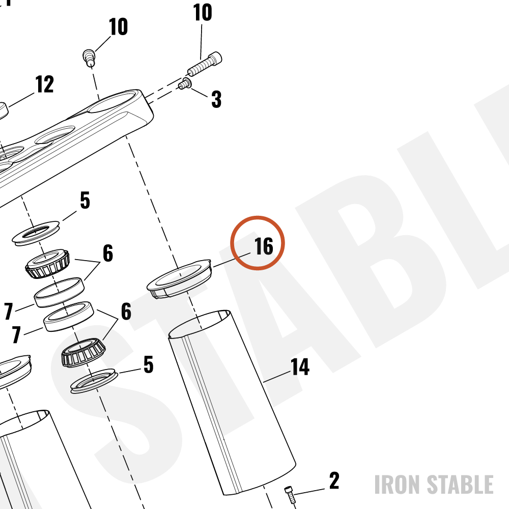 Harley-Davidson Fr Spnsn/Strg Misc Component, Cover B