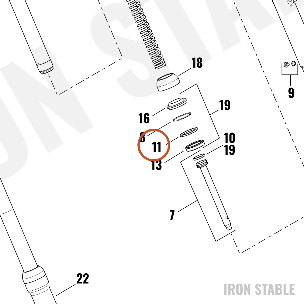 Harley-Davidson Spacer, Seal