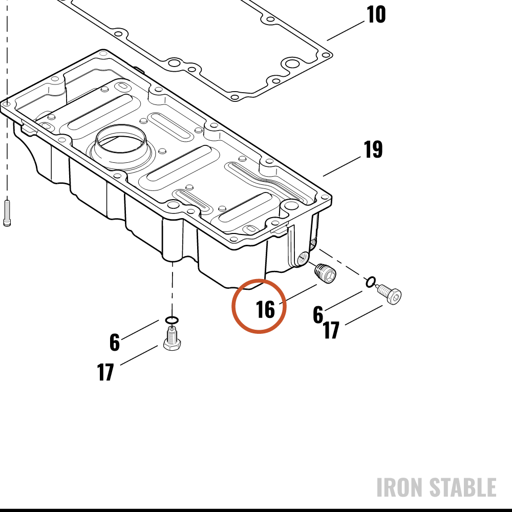 Harley-Davidson Plug, Pipe-Hex Socket, W/Sealant