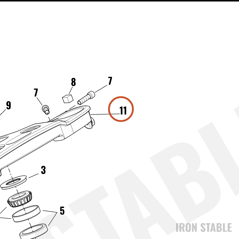 Harley-Davidson Clamp, Upr Tpl, Bracket, Upper Fo