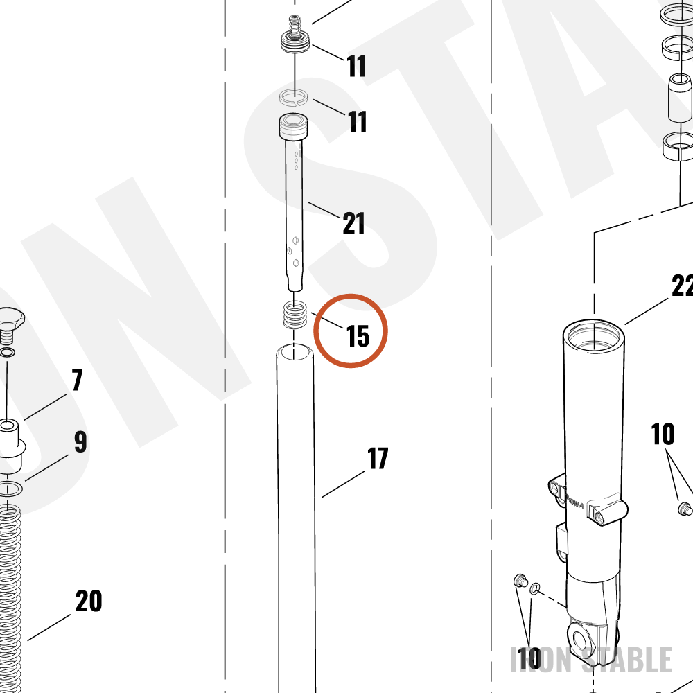 Harley-Davidson Rebound Spring