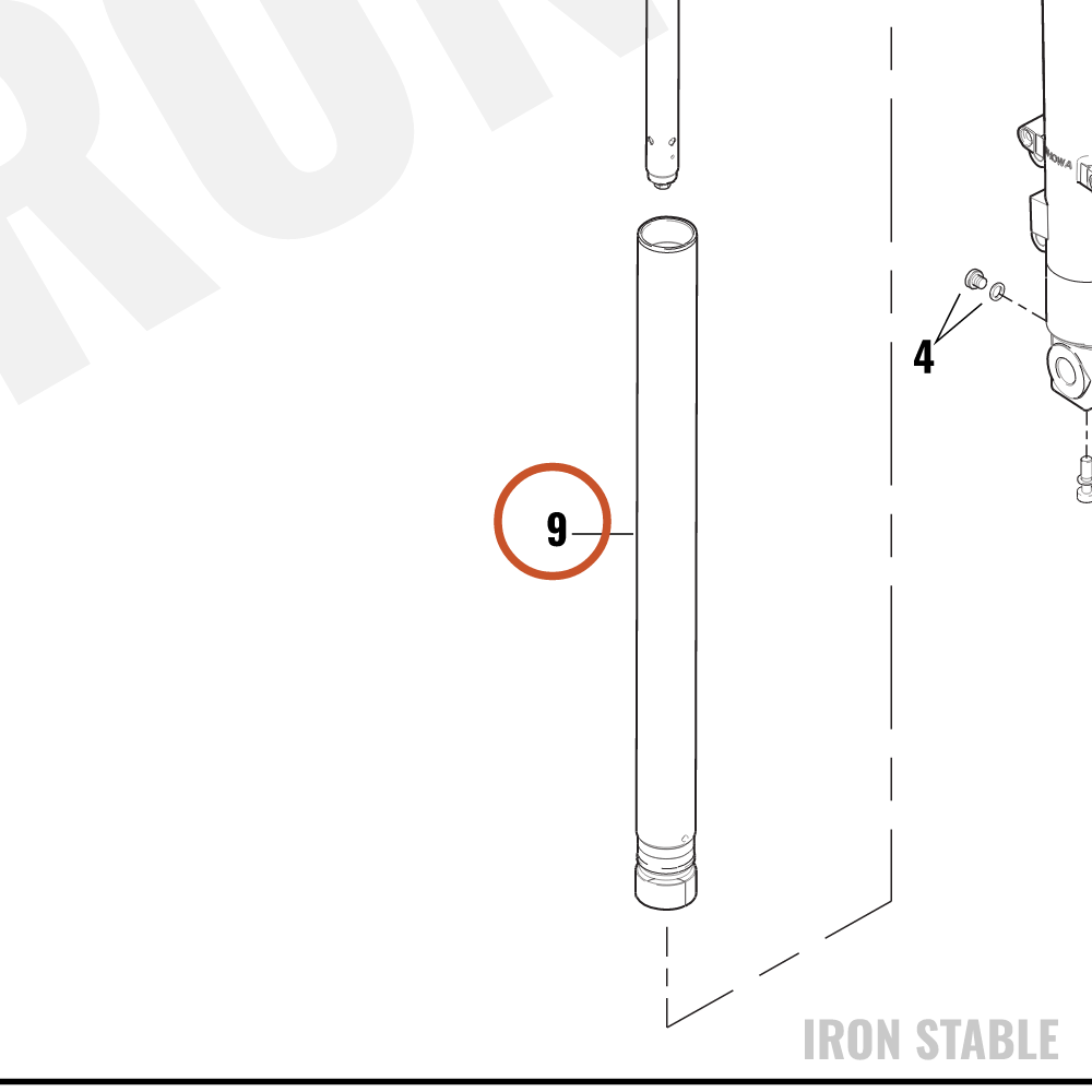 Harley-Davidson Stanchion Tube