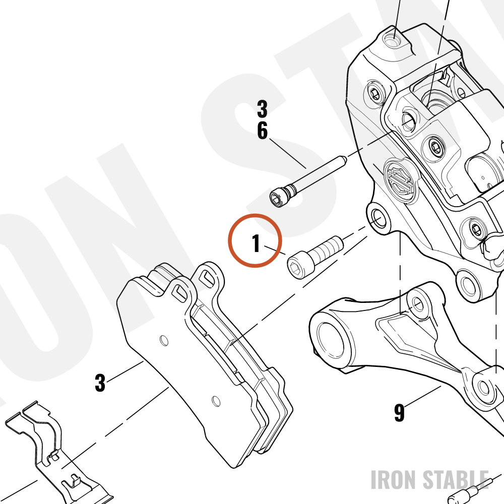 Harley-Davidson Screw, X