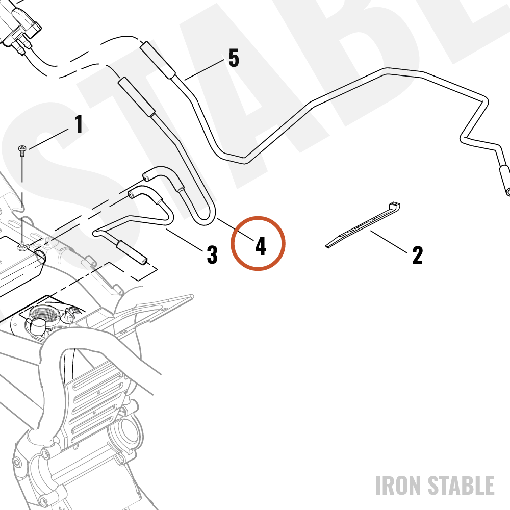 Harley-Davidson Upr Triple Clamp, Pol'shd