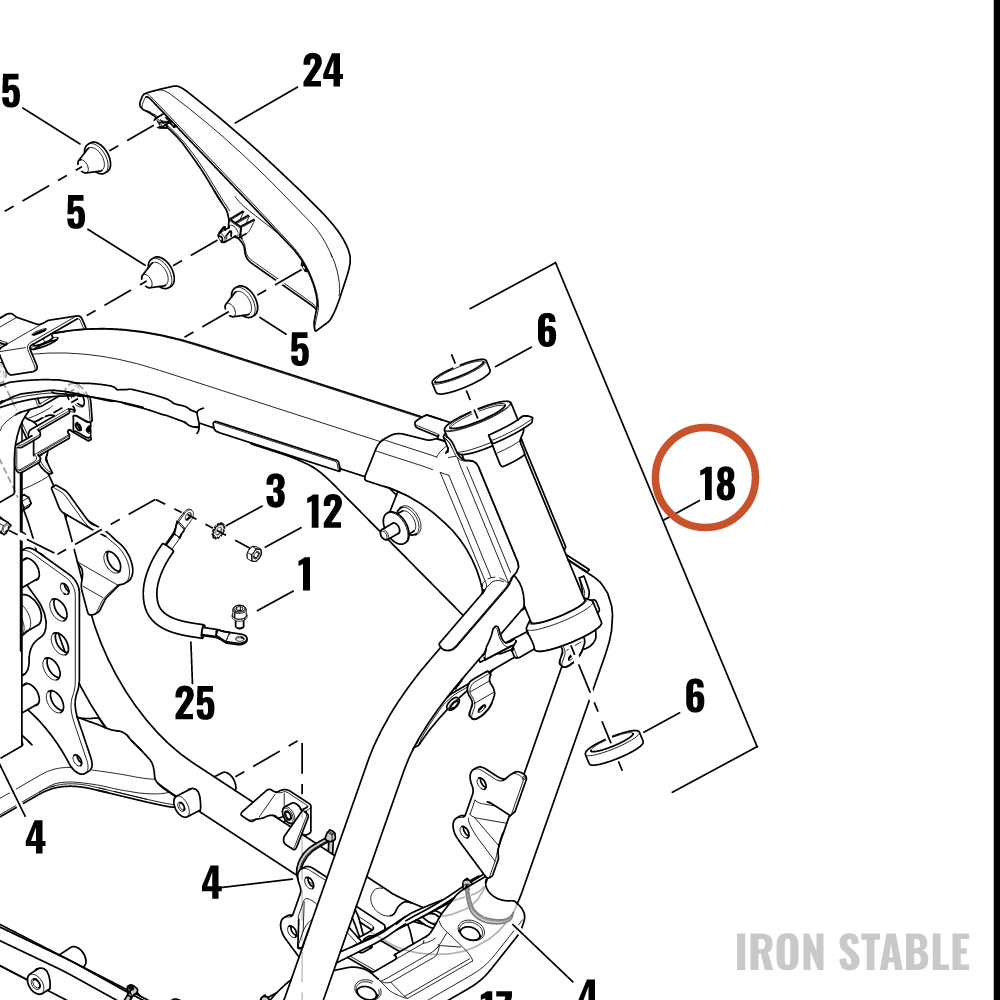 Harley-Davidson Frame, Assembly