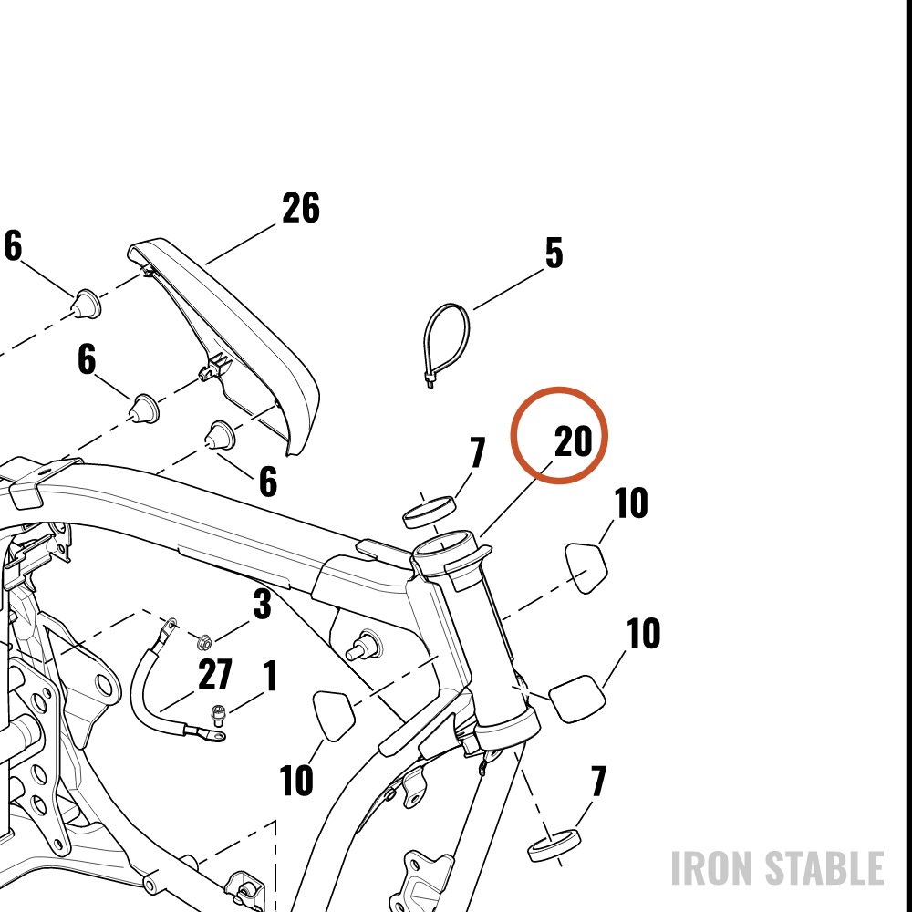 Harley-Davidson Frame, Assembly