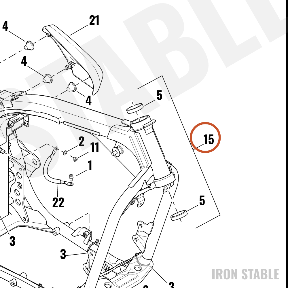 Harley-Davidson Kit, Frm, Service, Xg750/Xg500, In