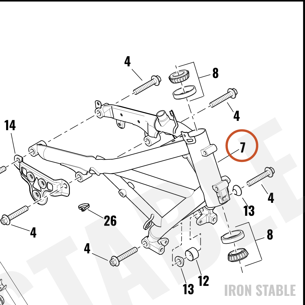 Harley-Davidson Kit, Frm, Assembly