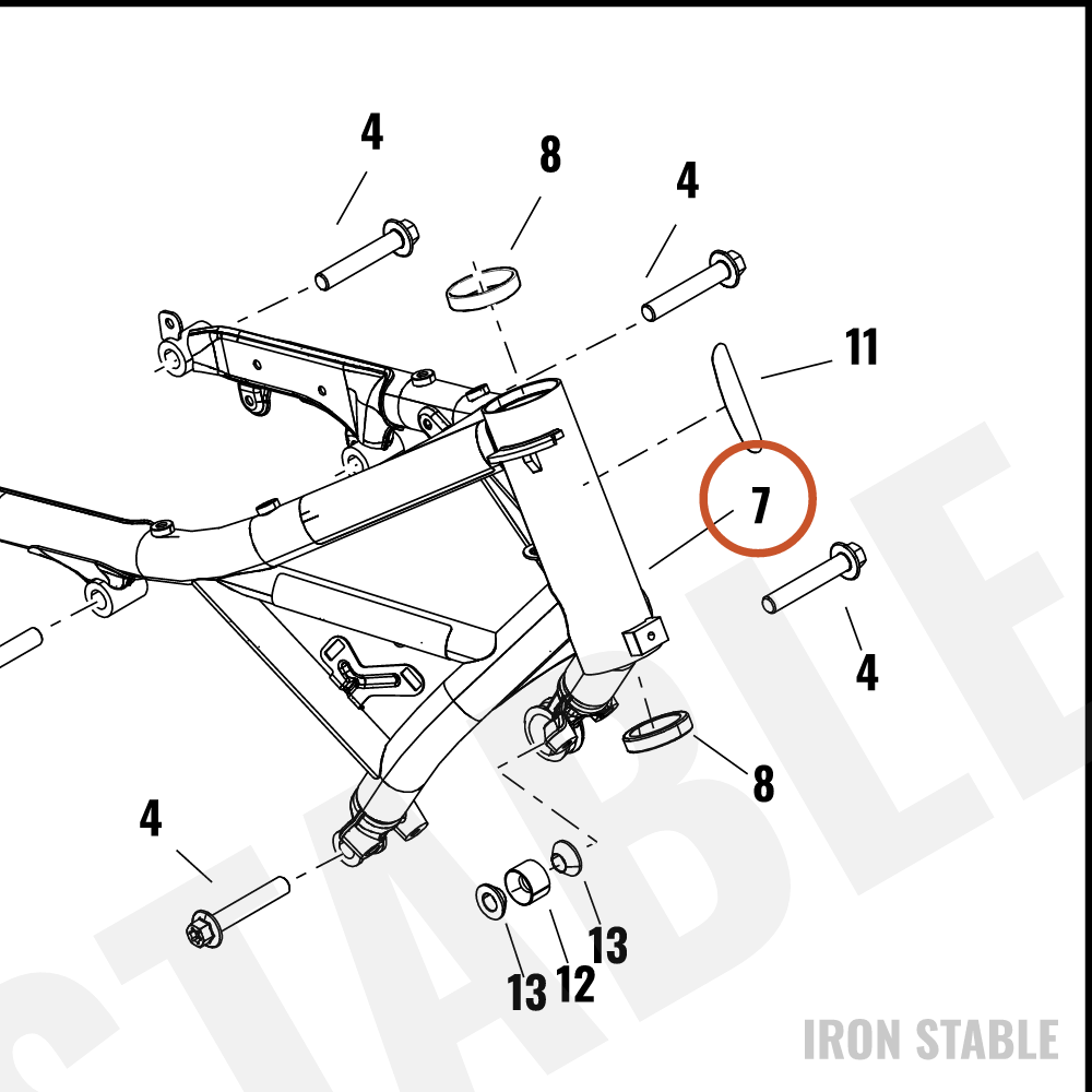 Harley-Davidson Kit, Frm, Assembly
