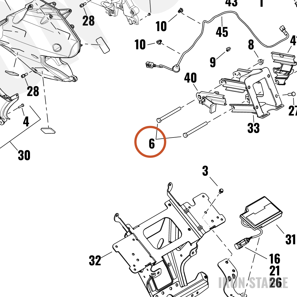 Harley-Davidson Screw, Hex Hd