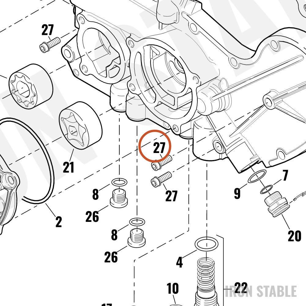 Harley-Davidson Screw, Hex Socket Head Cap, Sem