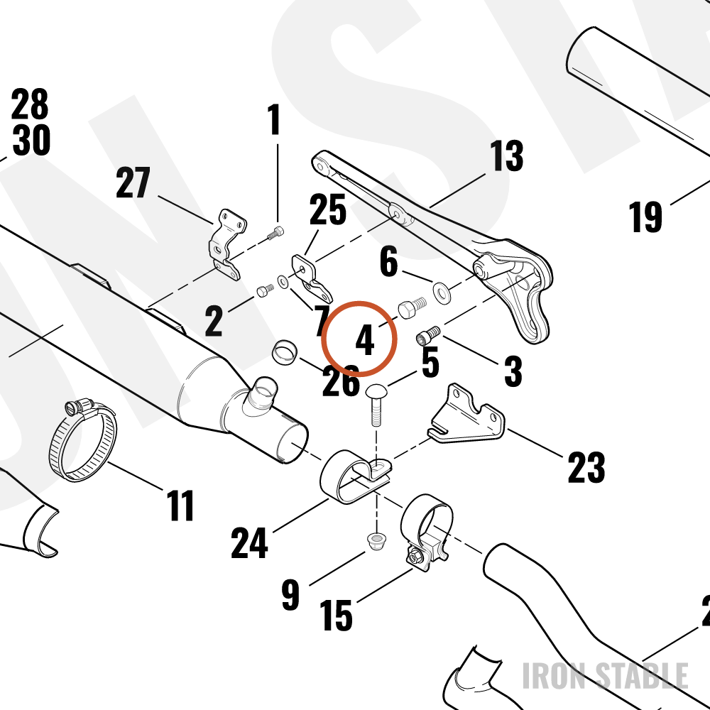 Harley-Davidson Screw, Hex Cap