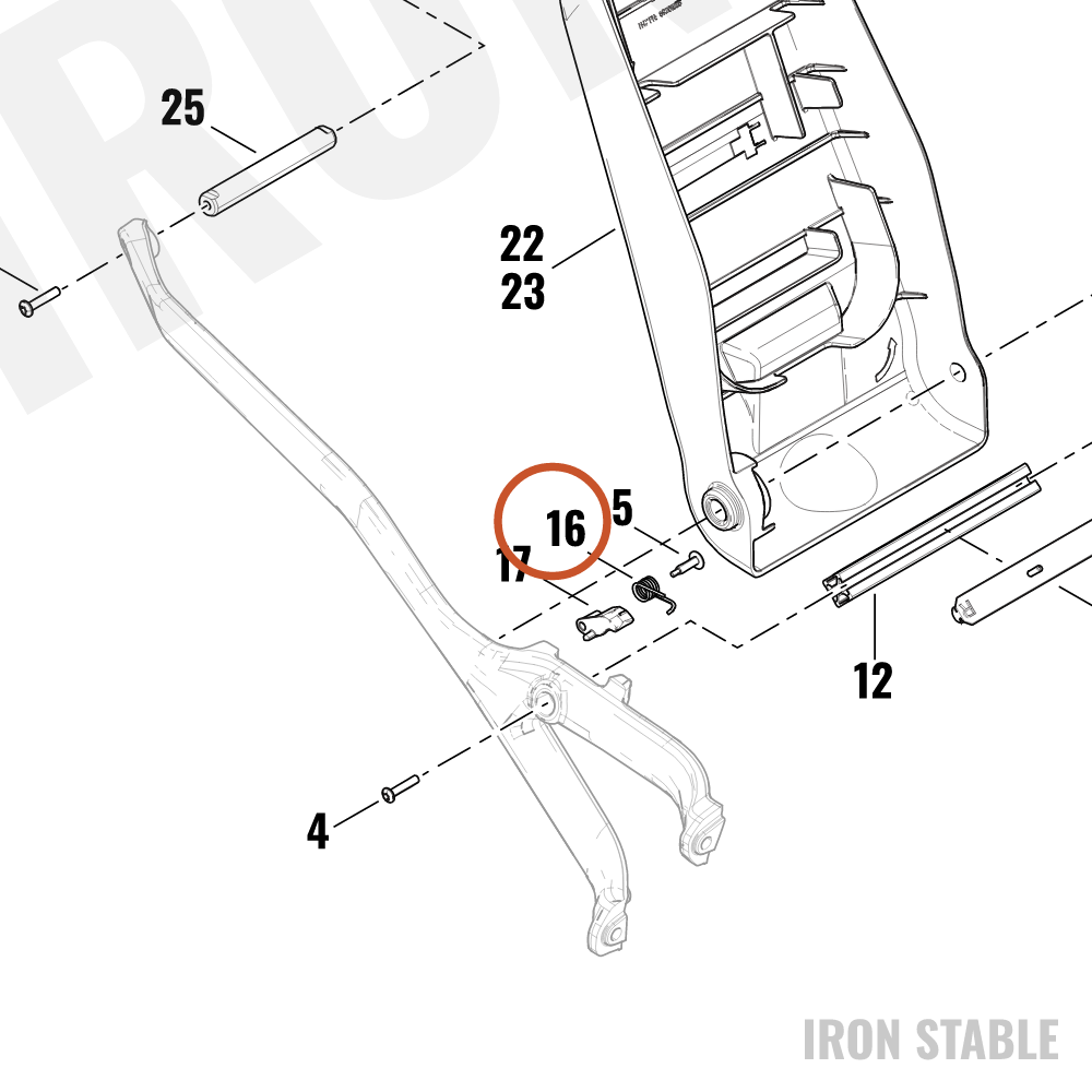 Harley-Davidson Chassis Struct Misc Component, Sprg