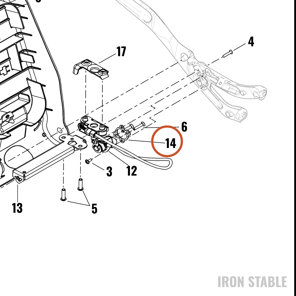 Harley-Davidson Chassis Struct Misc Component, Latc