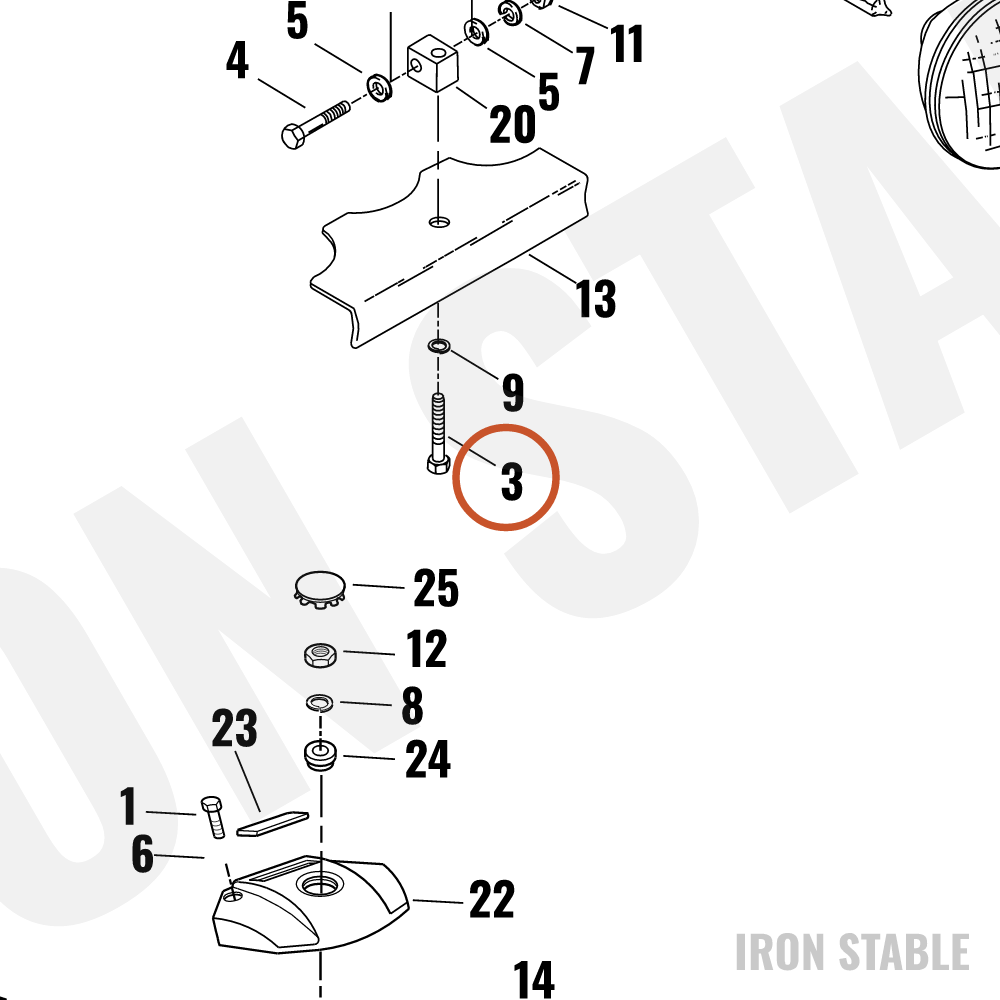 Harley-Davidson Screw Hex Cap