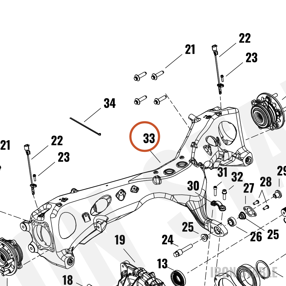Harley-Davidson Swingarm, Assembly